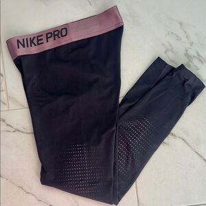 Nike Pro Purple Leggings